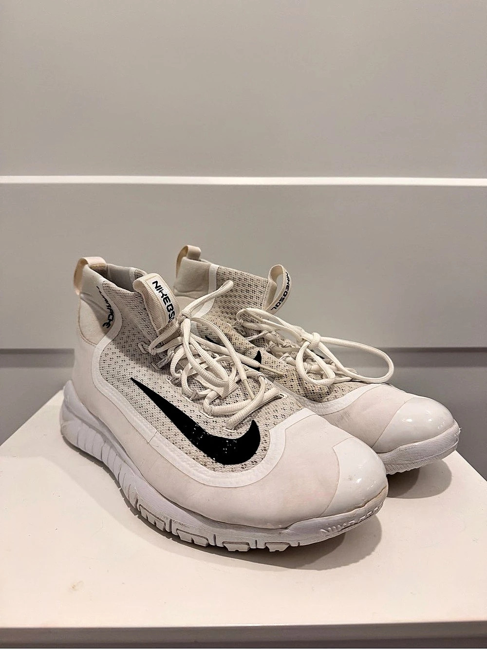Nike Air VaporMax Utility Sneakers White & Black US 11